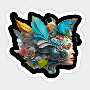 At Peace Sticker